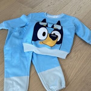 Bluey Jumping Beans Light Blue Kids'  Set